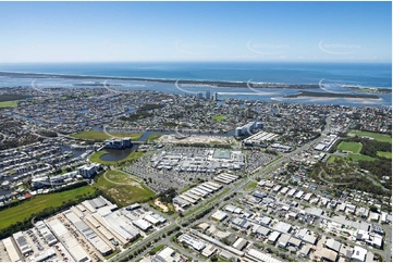 Aerial Photo Biggera Waters QLD Aerial Photography