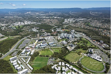 Aerial Photo Gold Coast University Hospital Southport