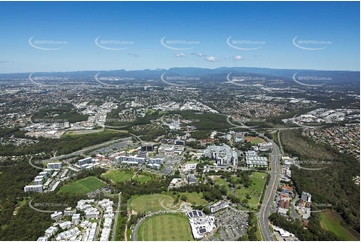 Aerial Photo Gold Coast University Hospital Southport