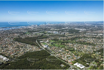Aerial Photo Parkwood International Golf Course Gold Coast