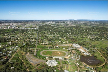 Aerial Photo Toowoomba Showgrounds Glenvale QLD