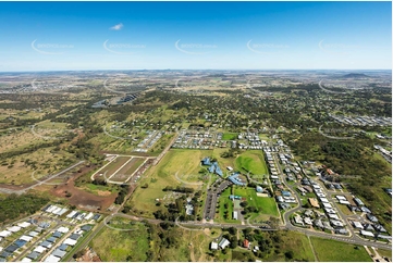 Aerial Photo Darling Downs Adventist College Glenvale QLD Aerial Photography