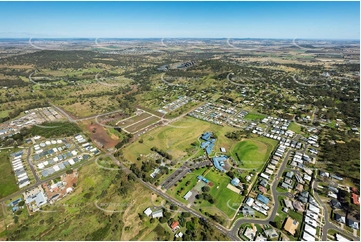 Aerial Photo Darling Downs Adventist College Glenvale QLD Aerial Photography