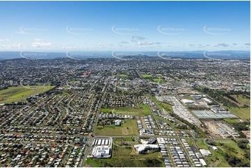 Aerial Photo Harristown QLD Aerial Photography