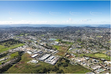 Aerial Photo Harristown QLD Aerial Photography
