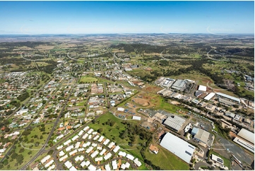 Aerial Photo Harristown QLD Aerial Photography