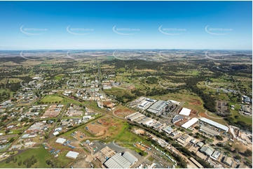 Aerial Photo Harristown QLD Aerial Photography