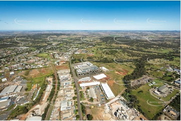 Aerial Photo Harristown QLD Aerial Photography