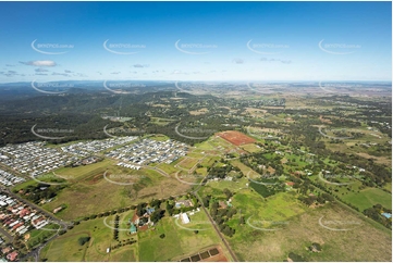Aerial Photo Darling Heights QLD Aerial Photography