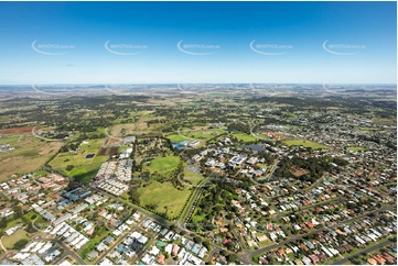 Aerial Photo University of Southern Queensland Toowoomba