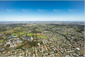 Aerial Photo Darling Heights QLD Aerial Photography