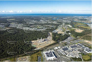 Aerial Photo Coomera Hospital Construction