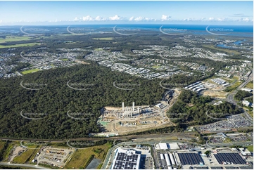 Aerial Photo Coomera Hospital Construction