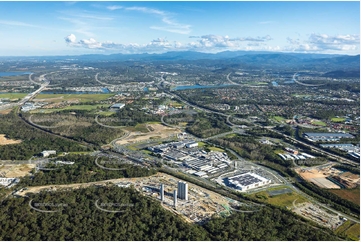 Aerial Photo Coomera Hospital Construction