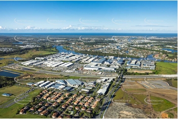 Aerial Photo Gold Coast City Marina Precinct