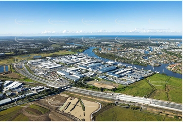 Aerial Photo Gold Coast City Marina Precinct