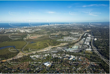 Coomera Connector Construction Helensvale QLD Aerial Photography