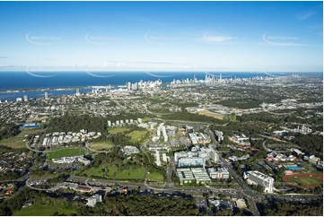 Gold Coast University Hospital Southport QLD Aerial Photography