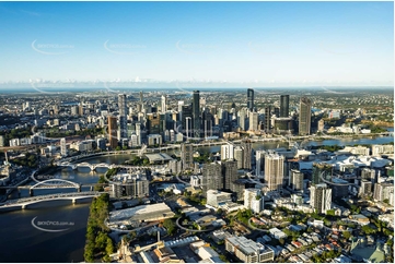 Aerial Photo South Brisbane QLD Aerial Photography