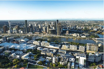 Aerial Photo South Brisbane QLD Aerial Photography