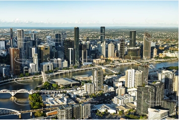 Aerial Photo South Brisbane QLD Aerial Photography