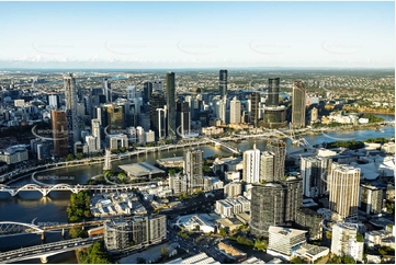 Aerial Photo South Brisbane QLD Aerial Photography