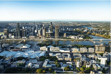 Aerial Photo South Brisbane QLD Aerial Photography