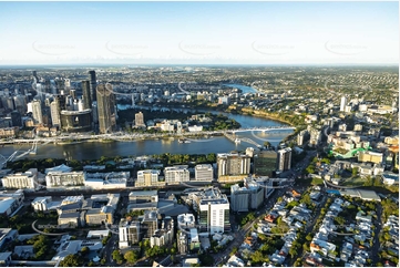 Aerial Photo South Brisbane QLD Aerial Photography