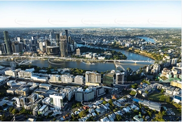 Aerial Photo South Brisbane QLD Aerial Photography