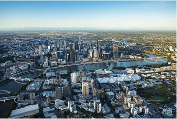 Aerial Photo South Brisbane QLD Aerial Photography