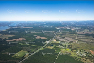 Aerial Photo Glass House Mountains QLD Aerial Photography