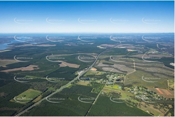 Aerial Photo Glass House Mountains QLD Aerial Photography