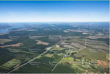 Aerial Photo Glass House Mountains QLD Aerial Photography