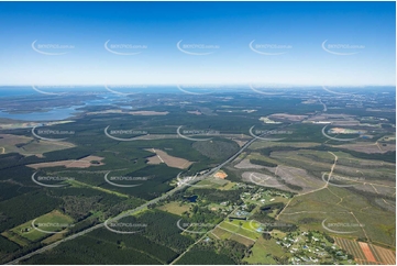 Aerial Photo Glass House Mountains QLD Aerial Photography