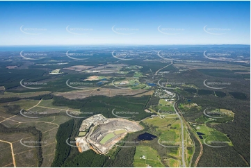 Aerial Photo Glass House Mountains QLD Aerial Photography