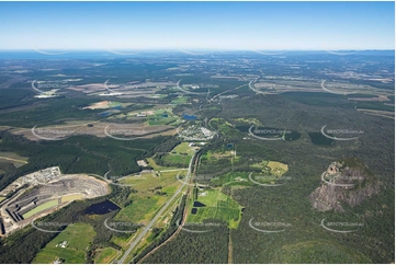 Aerial Photo Glass House Mountains QLD Aerial Photography