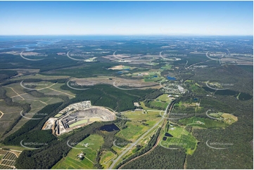 Aerial Photo Glass House Mountains QLD Aerial Photography