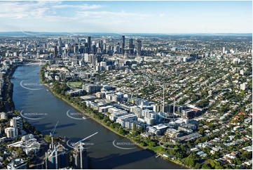 Aerial Photo West End QLD Aerial Photography