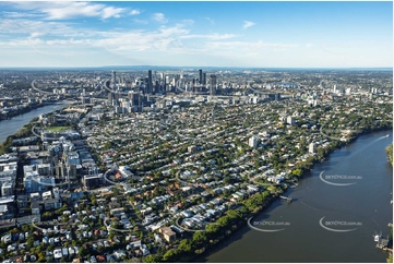 Aerial Photo West End QLD Aerial Photography