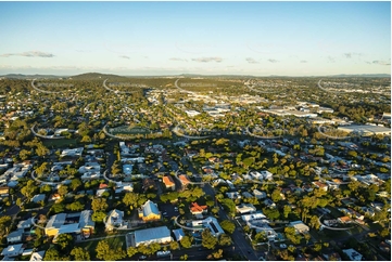 Sunset Aerial Photo Moorooka QLD Aerial Photography