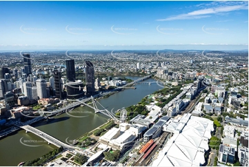 South Bank Brisbane QLD Aerial Photography