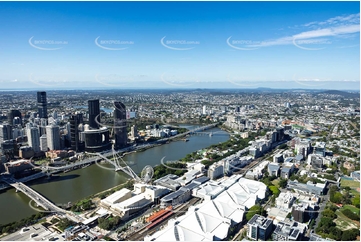 South Bank Brisbane QLD Aerial Photography