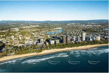 Aerial Photo Burleigh Heads QLD Aerial Photography