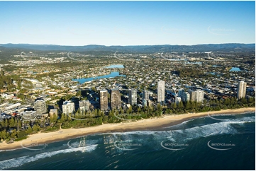 Aerial Photo Burleigh Heads QLD Aerial Photography