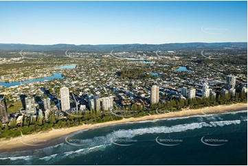 Aerial Photo Burleigh Heads QLD Aerial Photography
