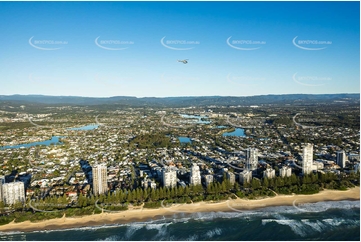Aerial Photo Burleigh Heads QLD Aerial Photography