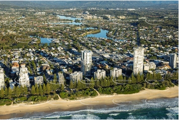Aerial Photo Burleigh Heads QLD Aerial Photography