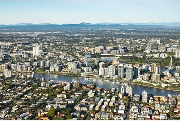 Aerial Photo New Farm QLD Aerial Photography