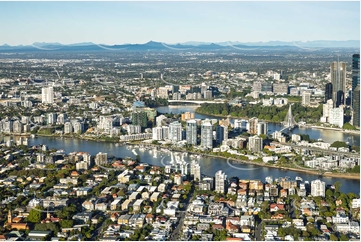 Aerial Photo New Farm QLD Aerial Photography