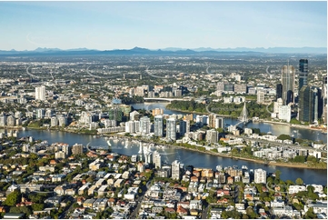Aerial Photo New Farm QLD Aerial Photography